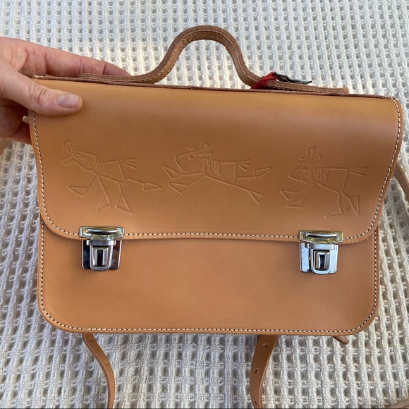 NWT Ruitertassen mini backpack full grain leather main image 13
